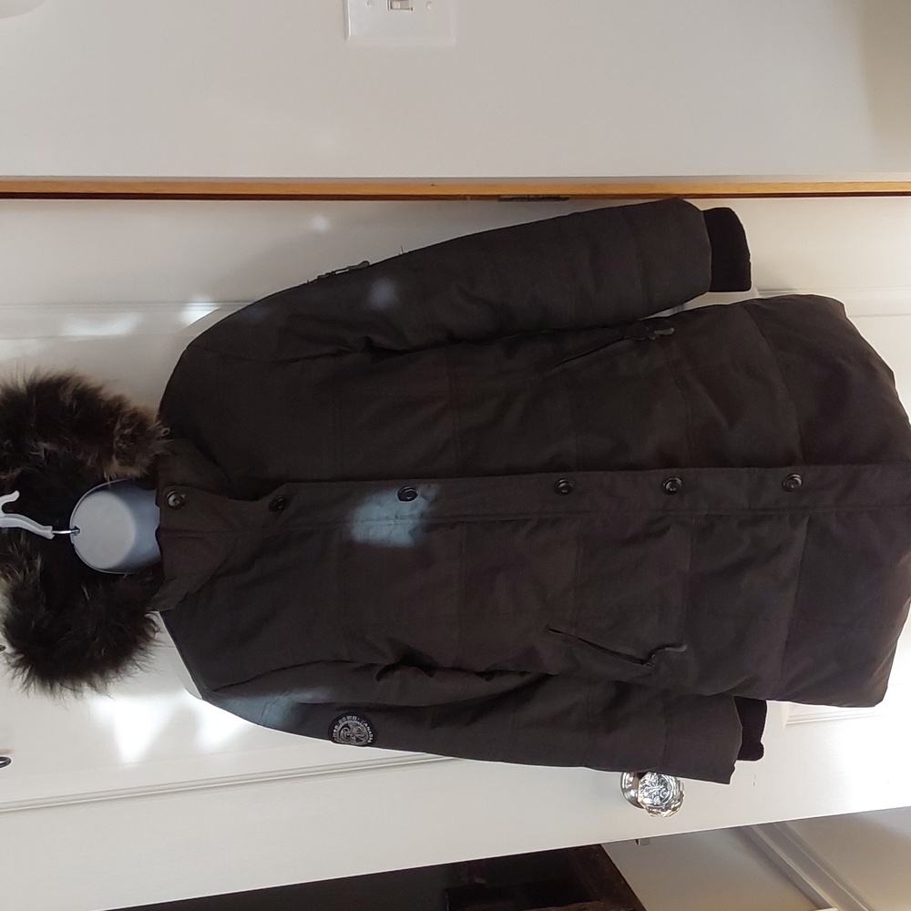 Point Zero Grey winter coat